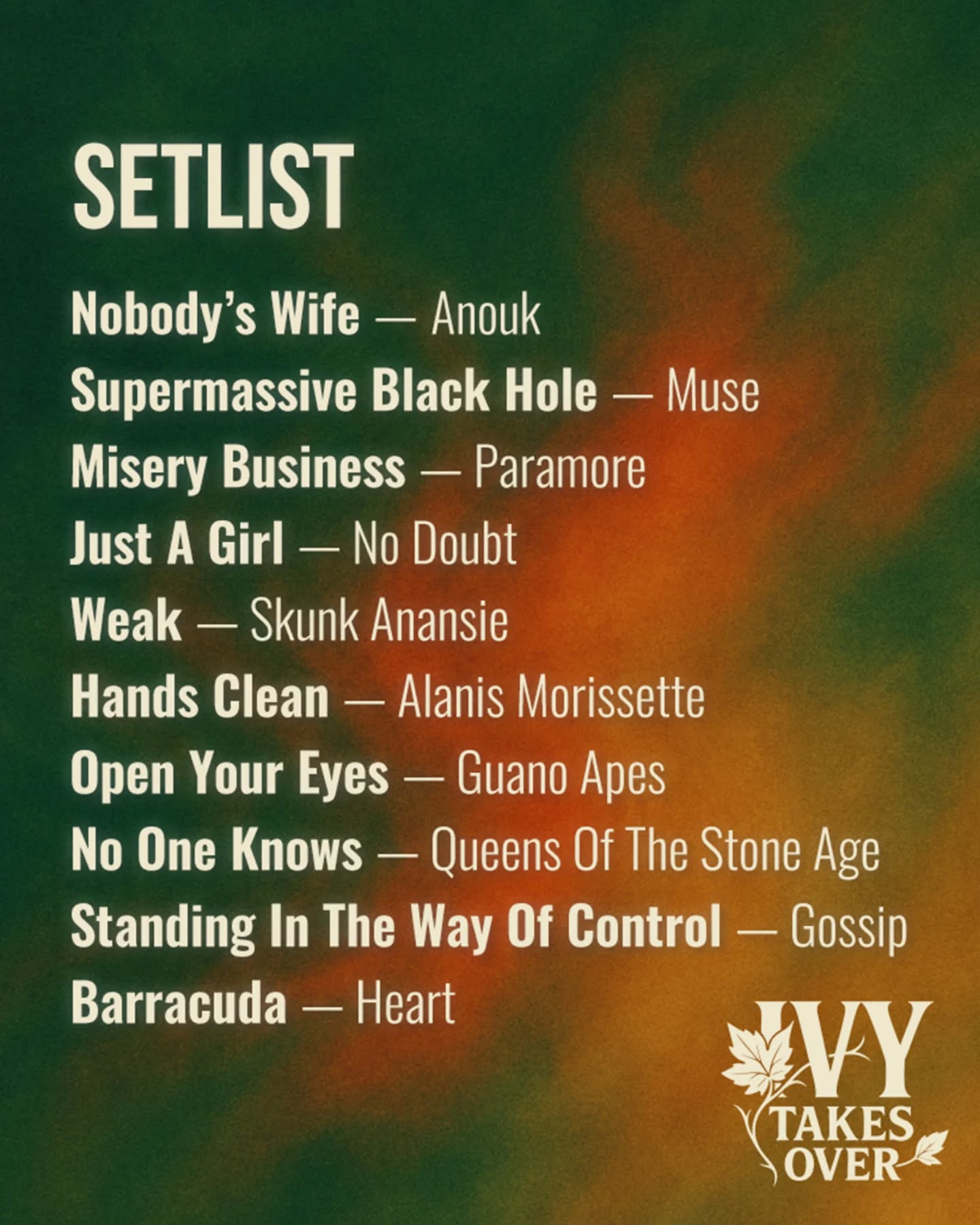 Wat Moet Er Absoluut In Ons Repertoire?