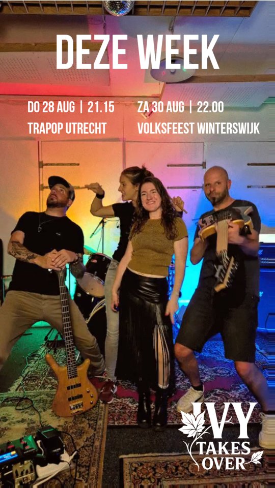 Twice the Fun: Ivy Takes Over Rockt Niet Één Maar Twee Podia Deze Week!