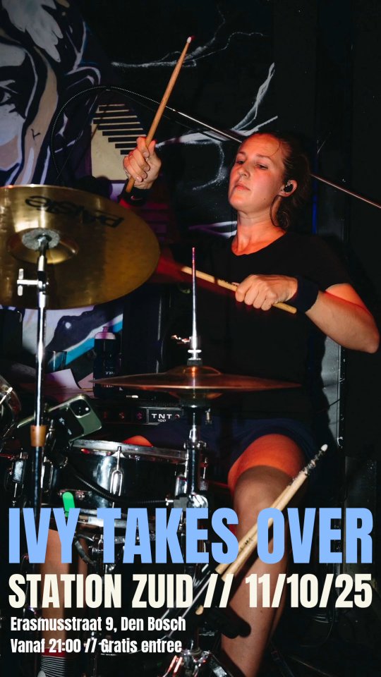 Rockavond in Den Bosch met Ivy Takes Over!