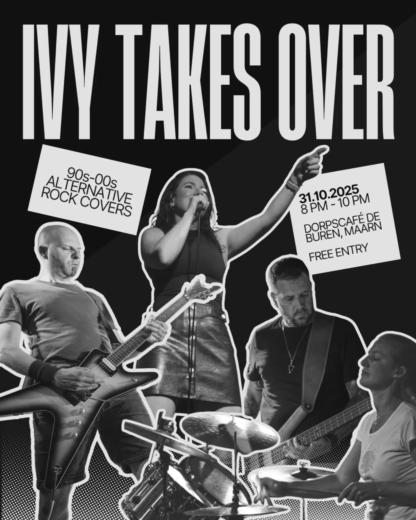 Durf jij het aan? Ivy Takes Over met 90s–00s alternative rock special!