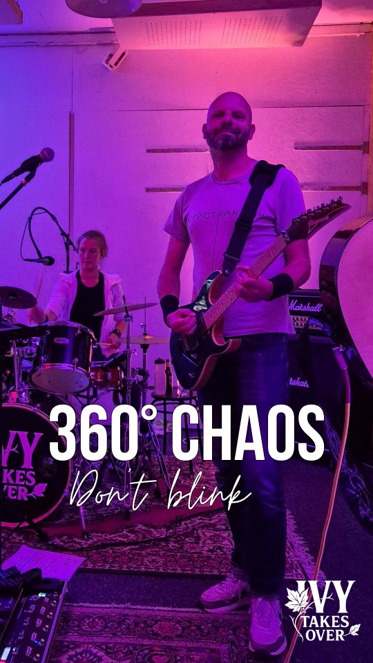 Gewoon Een Normale Repetitie? Yeah Right, Bij Ivy Takes Over Is Het Altijd Next Level!