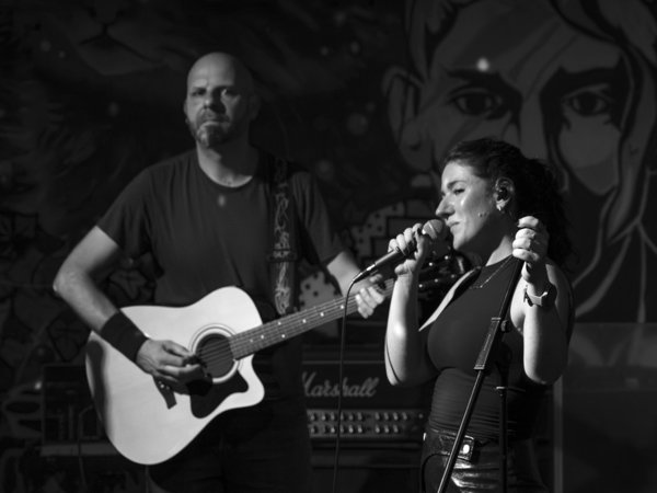 Joyce en Roelof play Ballad @ Trapop! Utrecht